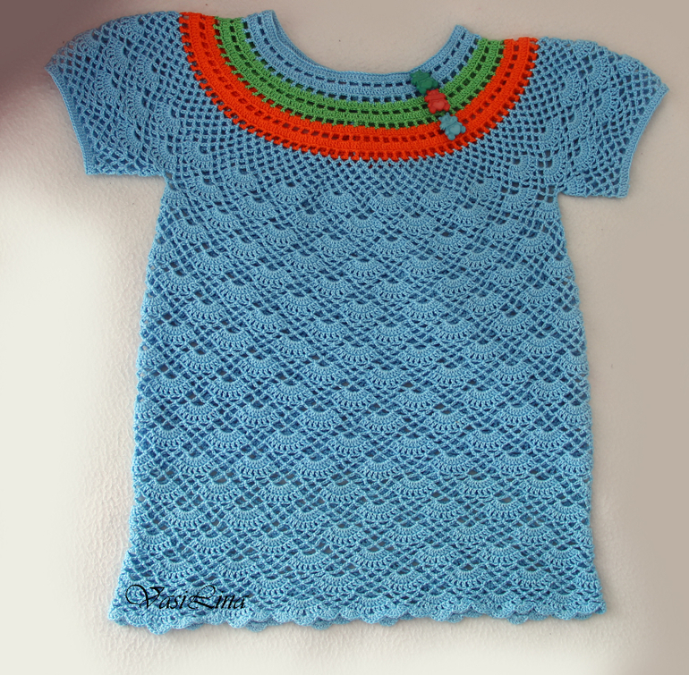 Ажурная туника.