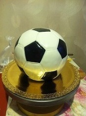 Футбольный мяч с брейкдансером