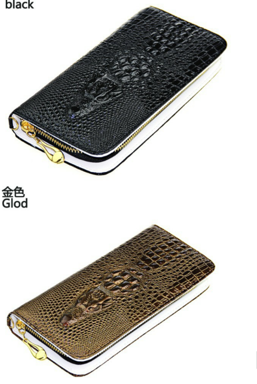 Вместительные кошельки с крокодилом, цена 650 руб! Сразу на ваш адрес! сейчас скидка!