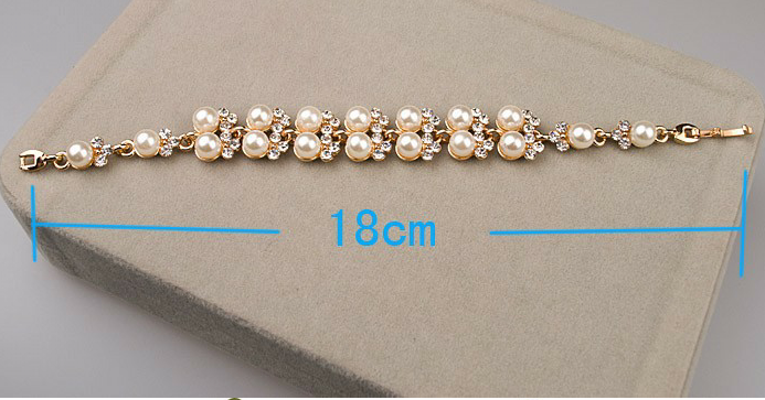 браслет с жемчугом, цена 189 руб!