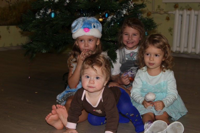 Как дети отметили Новый год!