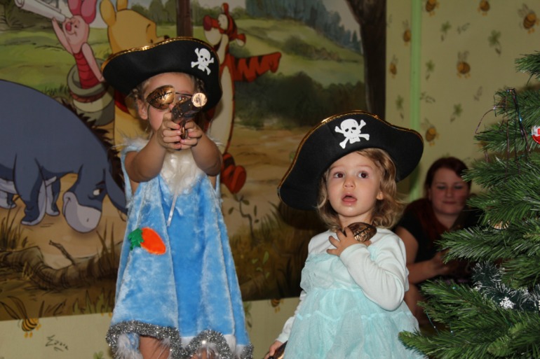 Как дети отметили Новый год!