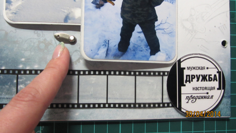 Мой первый опыт в скрапбукинге)