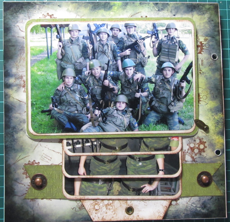 Мой первый опыт в скрапбукинге)