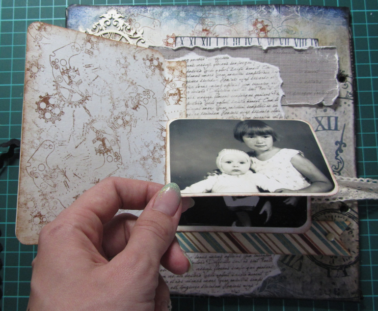 Мой первый опыт в скрапбукинге)