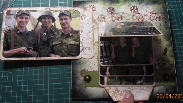 Мой первый опыт в скрапбукинге)