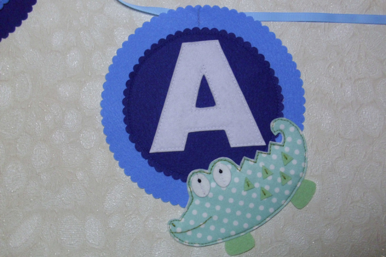 Именная гирлянда.