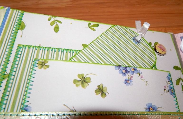 Скрап-альбом "Мой первый год" для маленького мальчика