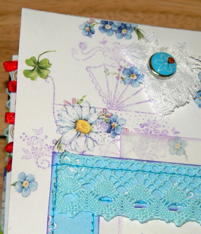 Скрап-альбом "Мой первый год" для маленького мальчика