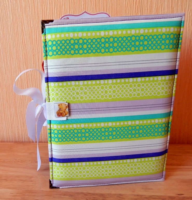 Скрап-альбом "Мой первый год" для маленького мальчика