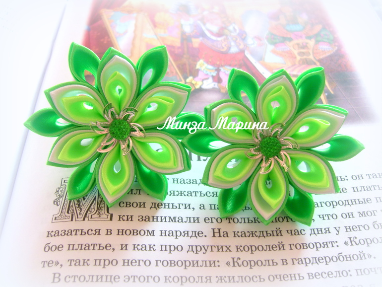 Салатовые резиночки