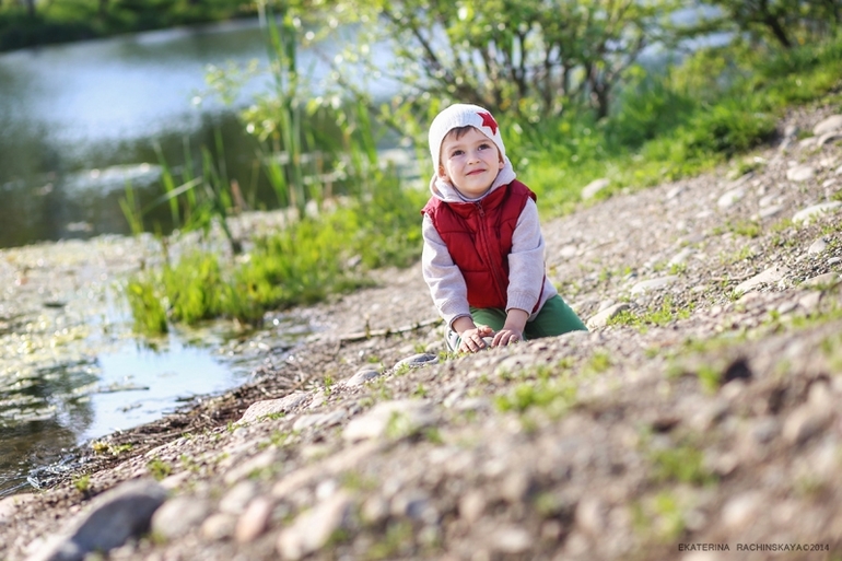 Прогулка с бабушкой и дедушкой