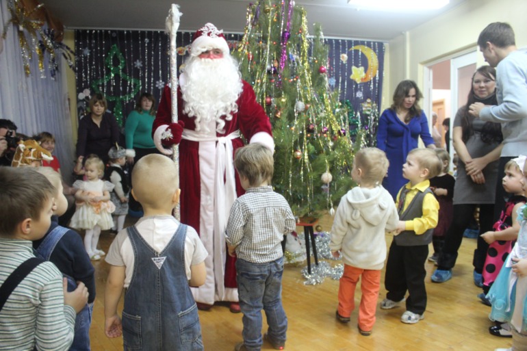 Первая елка.