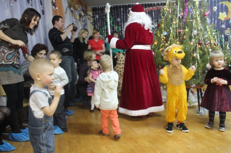 Первая елка.