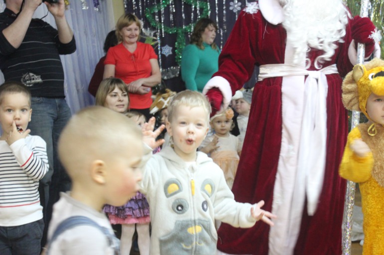 Первая елка.