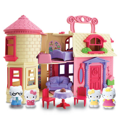 Hello Kitty домик грибок или счастливый домик???