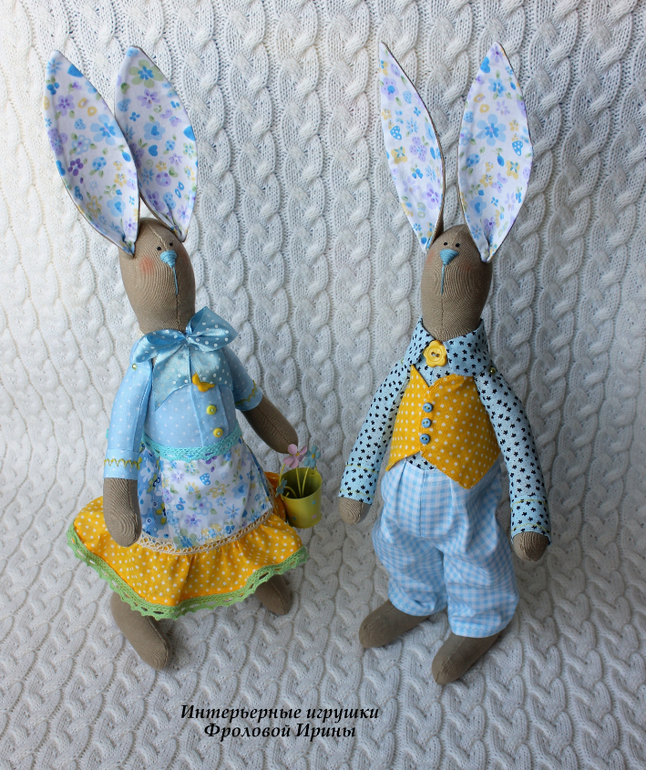 Зайцы весенние