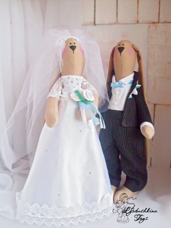 Свадебные зайки №2