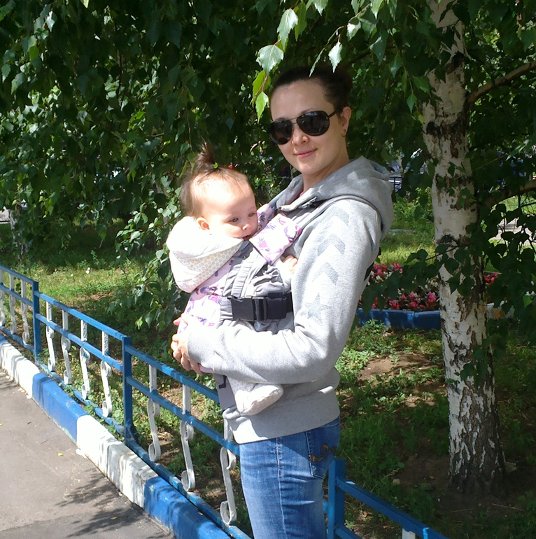 Наш эрго-рюкзачок