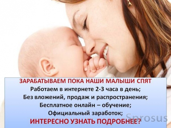 На что можно зарабатывать мамам с малышами На что можно зарабатывать мамам с малышами