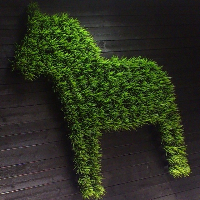 Про символ года. Скандинавская лошадка Dala Horse
