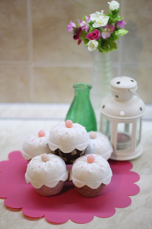 Очередные Тильда-пироженые)))