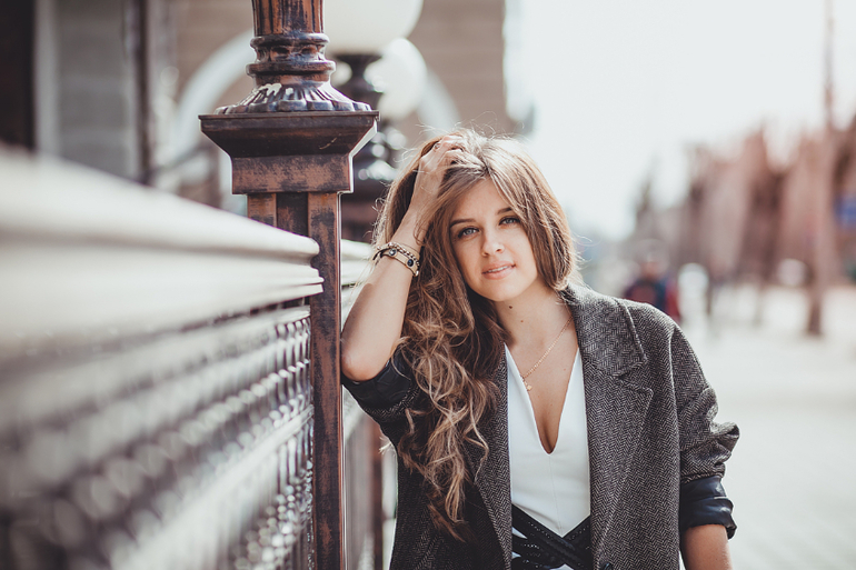 Прогулка с Любашей)