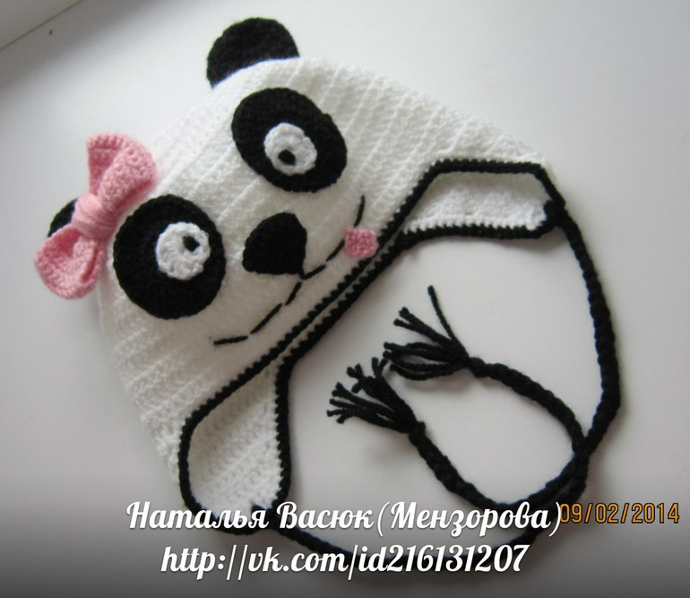 Шапочка-ПАНДА!!!
