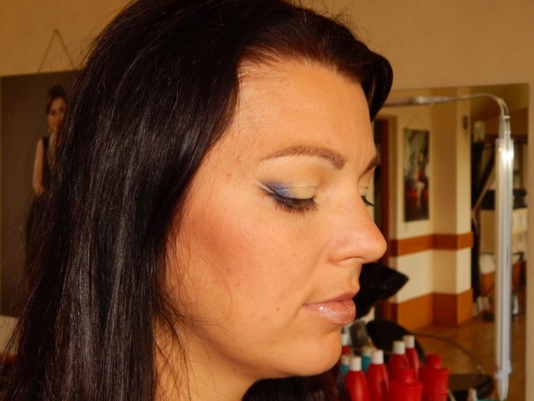 Макияж "разлет"