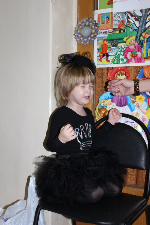 Lady in black ......