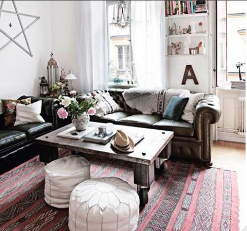 Марокканские пуфики