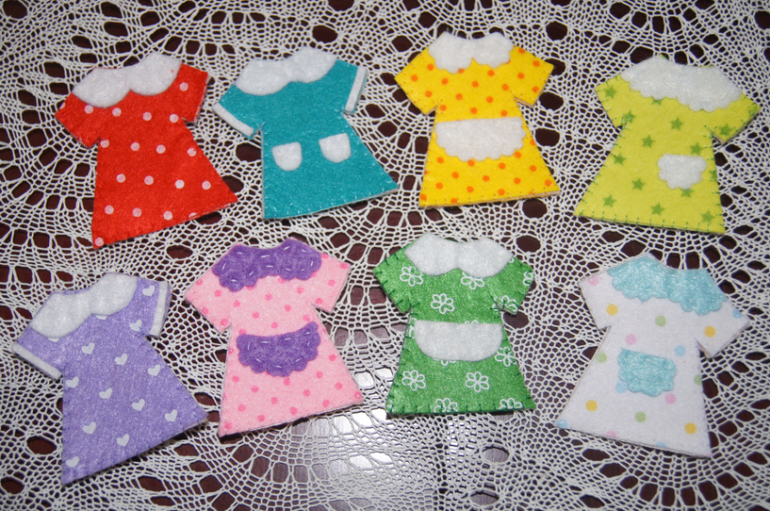 Как в детстве...только из фетра.