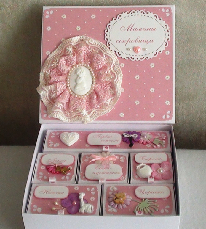 Мои новые сокровищницы. Все такие разные.