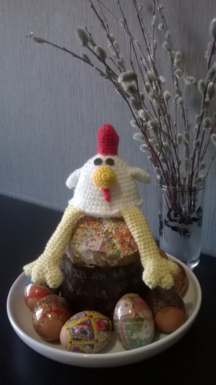 Моя курочка к Пасхе)