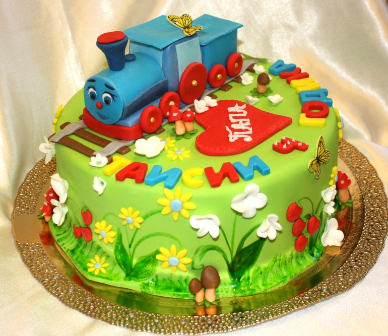 торт Белоснежка и еще детские