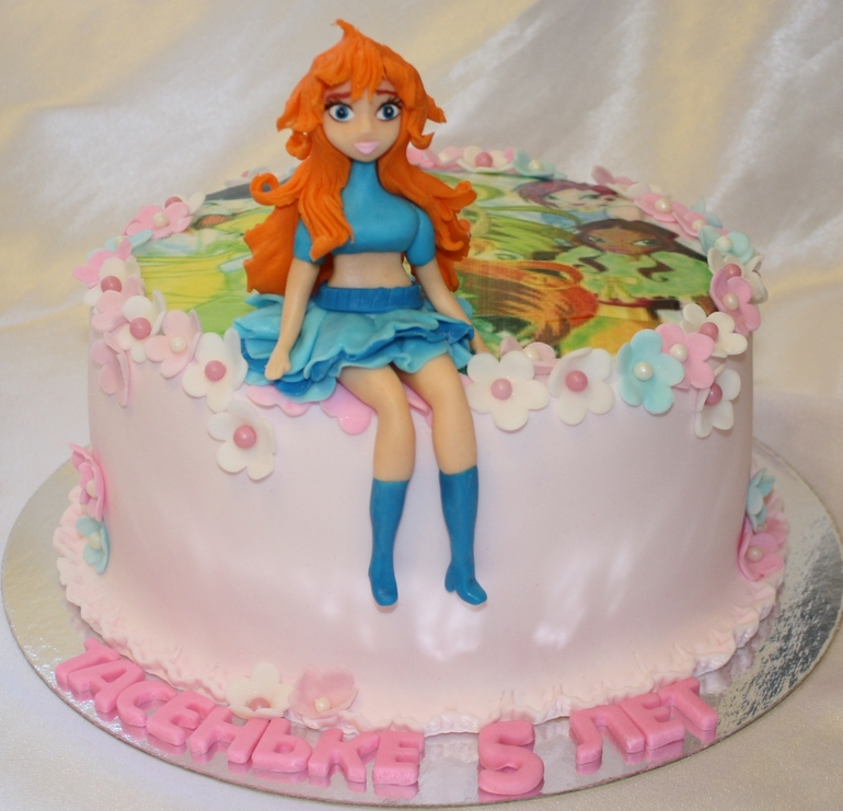 торт Белоснежка и еще детские