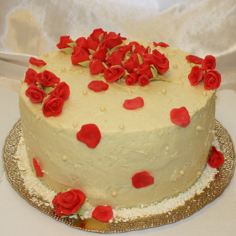 последние кремовые тортики