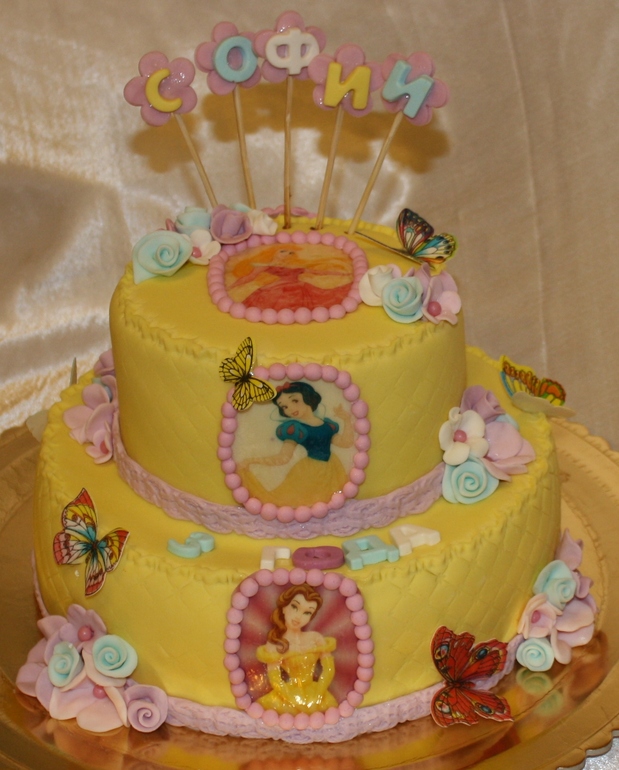 последние детские торты