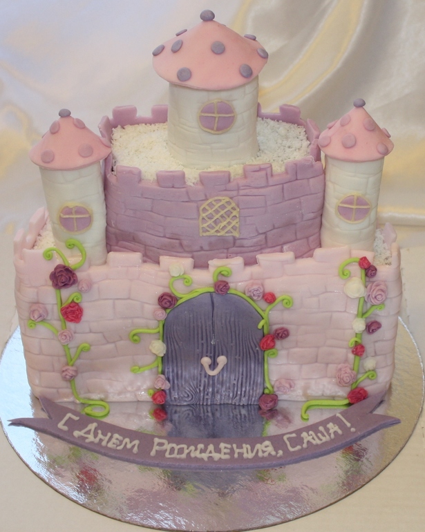 торт Белоснежка и еще детские