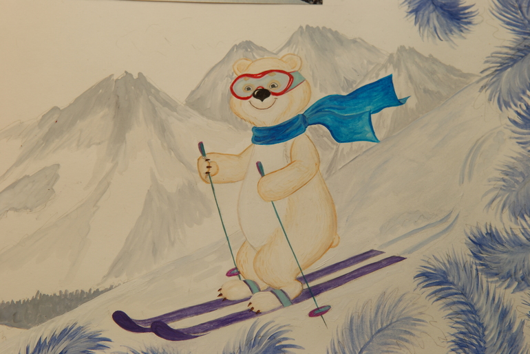 Газета в детский сад посвященная Олимпиаде в Сочи.