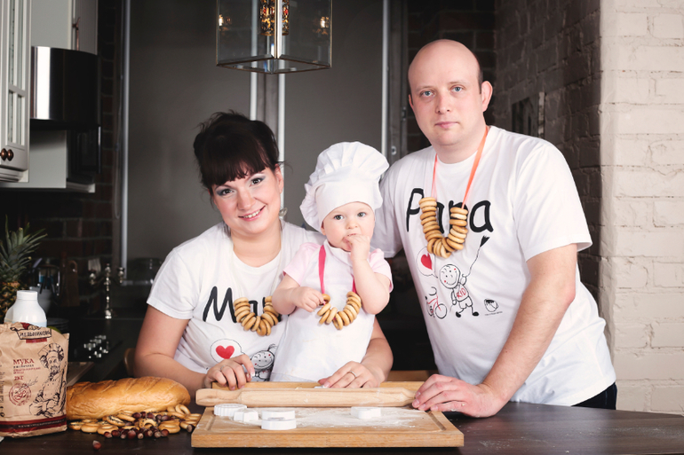 Детский семейный фотопроект "Весёлая кухня" 27 апреля с 11:00 до 16:00.