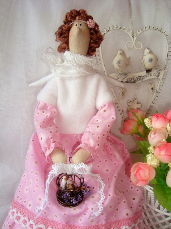 Феечка с любимой птичкой