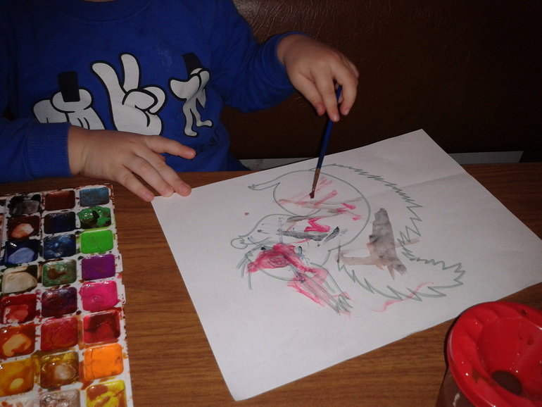 ТН "Как зимуют животные" - Белка