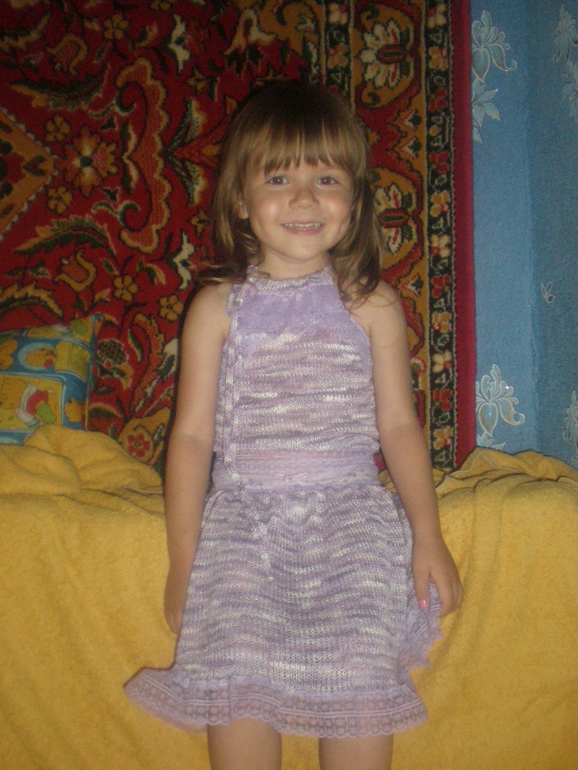 Сарафан для дочки "Романтика".