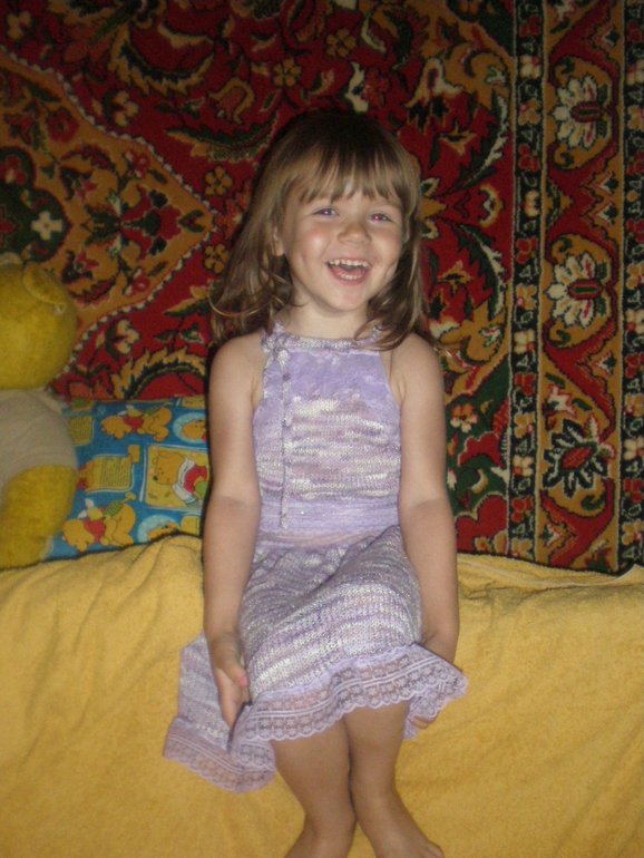 Сарафан для дочки "Романтика".