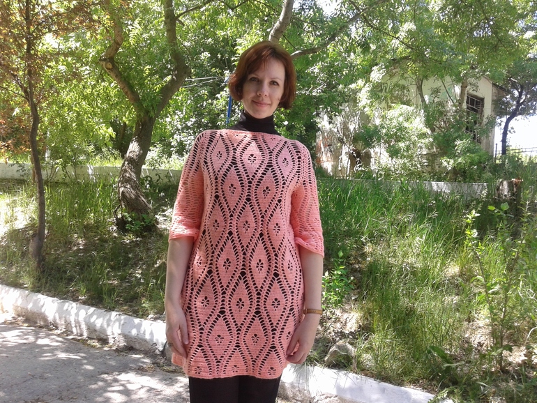 Вот такая туничка получилась)))