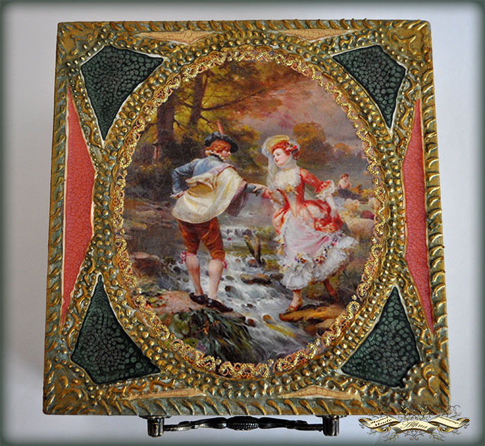 Шкатулочка для украшений "Вечное чувство"