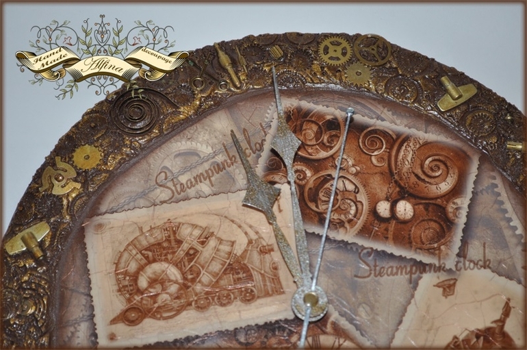 Часы "Steampunk clock"