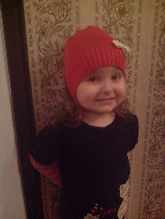 получили шапочки от Олечки)