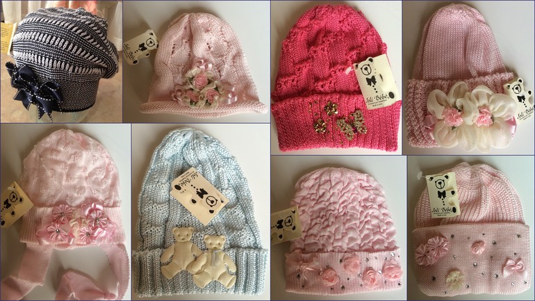 шапки JOLI BEBE. ITALIA